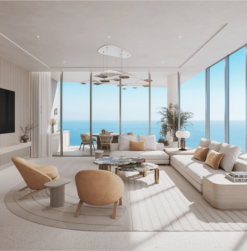 beautiful living room with beautiful views